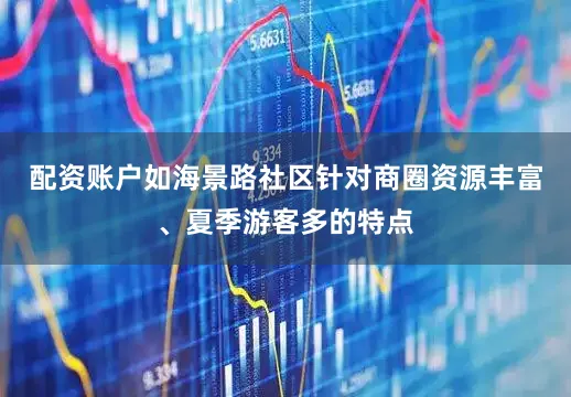配资账户如海景路社区针对商圈资源丰富、夏季游客多的特点
